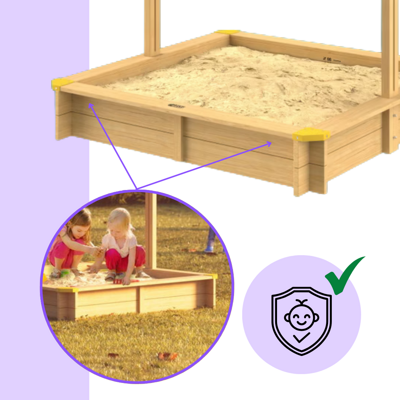 Pieskovisko so strieškou 