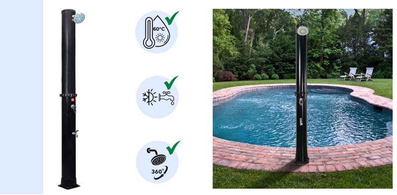 Solárna sprcha 35 l