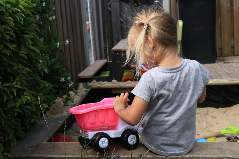 Vhodné miesto pre pieskovisko