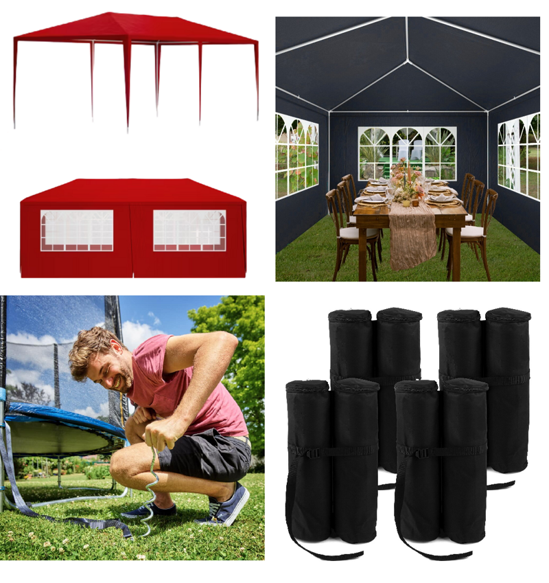 Doplnky k párty stanu