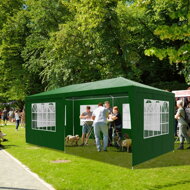 Párty stan NEAPOL, 3x6m, zelená