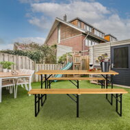 drevený set na záhradu