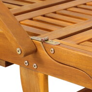 Záhradné lehátko TAMI SUN, 195,5x69x85cm, prírodná hnedá