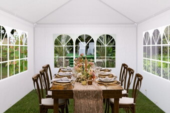 5 kritérií, podľa ktorých vyberajte párty stan